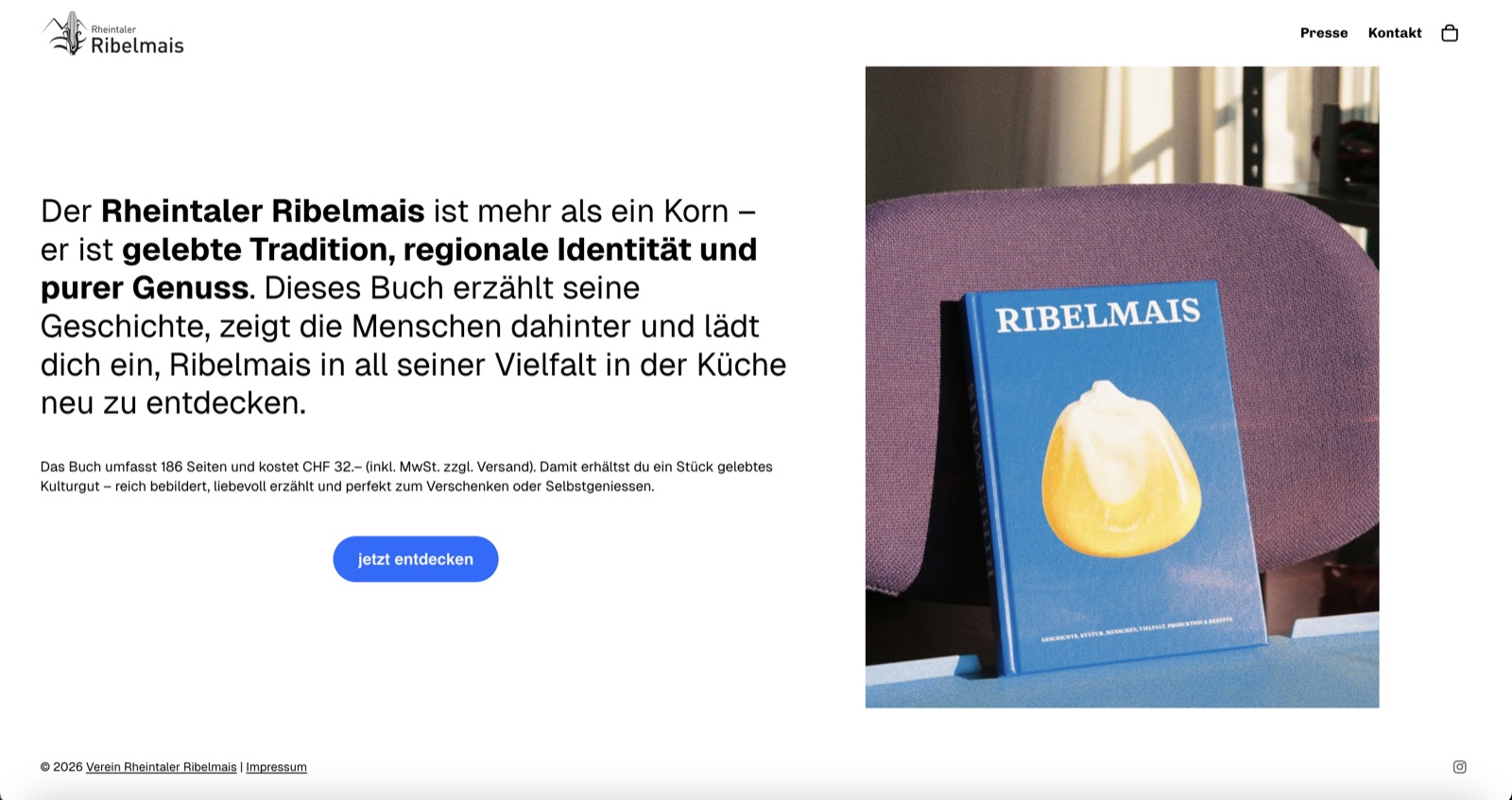 Ribelmais buch image principale